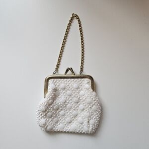 Vintage beaded coin purse